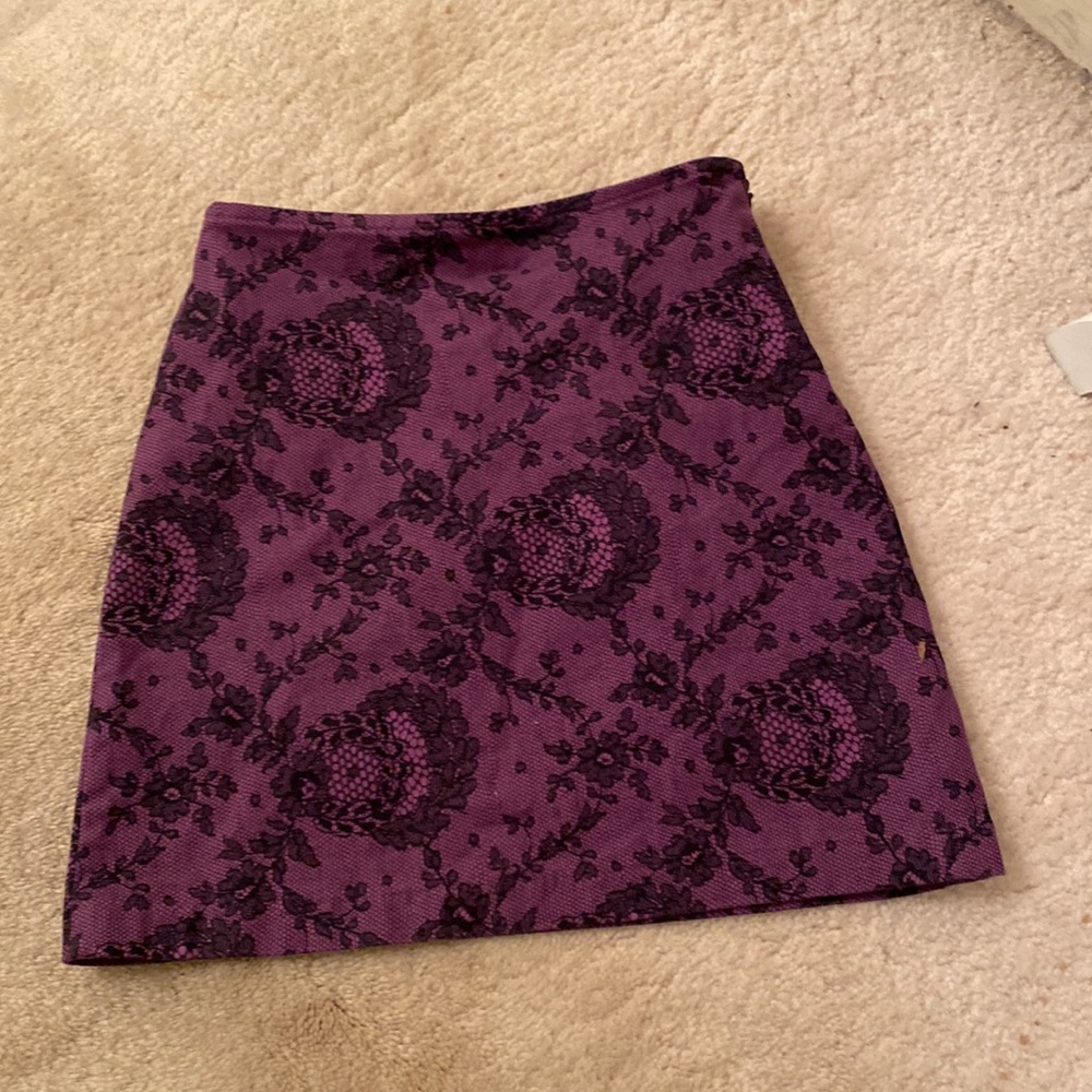 🥭 (4 for $15) Girls Purple and Black skirt